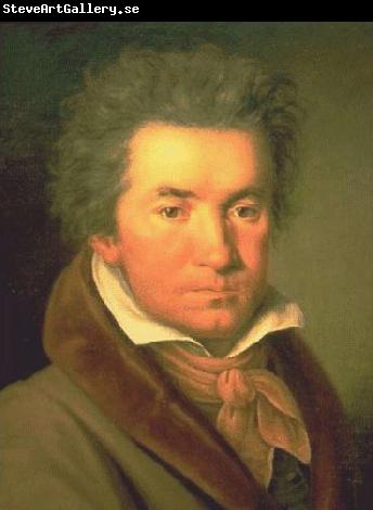 unknow artist Portrait de Ludwig van Beethoven en 1815